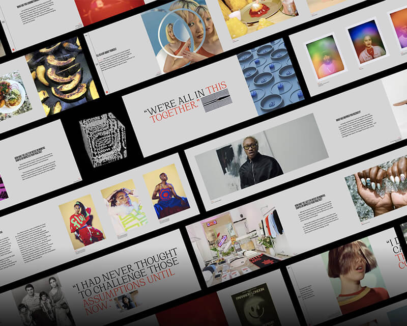 Digital storytelling spreads