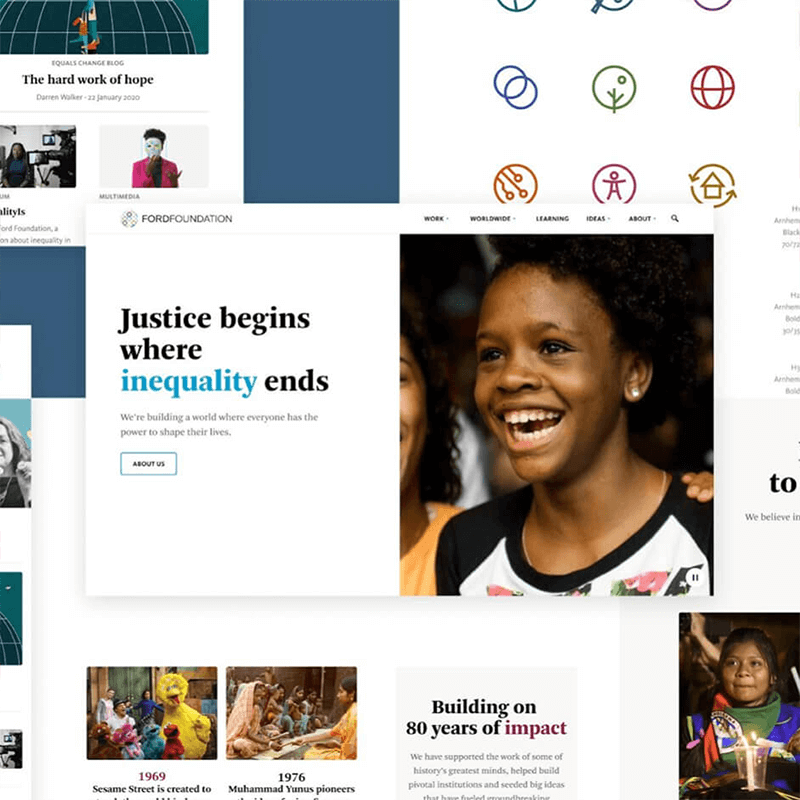 An online brand system